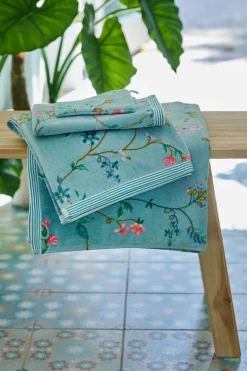 Badhanddoek Set/3 Les Fleurs 55X100 Cm