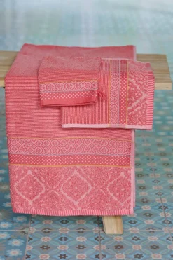 Badhanddoek Set/3 Soft Zellige 55X100 Cm