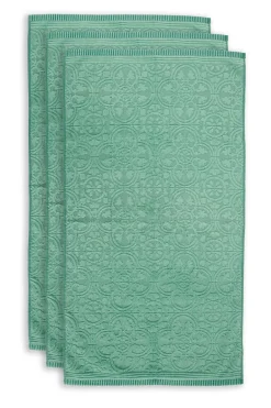 Badhanddoek Set/3 Tile De Pip 55X100 Cm