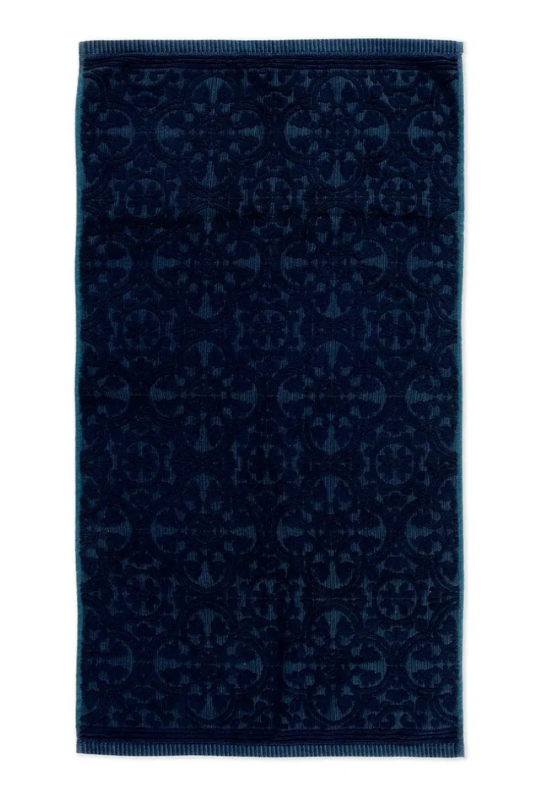 Badhanddoek Set/3 Tile De Pip Donker 55X100 Cm