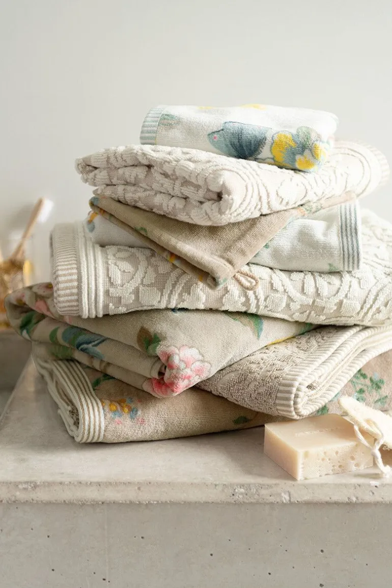 Badhanddoek Set/3 Tile De Pip 55X100 Cm
