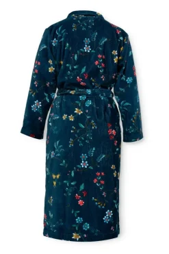 Badjas Les Fleurs Donker
