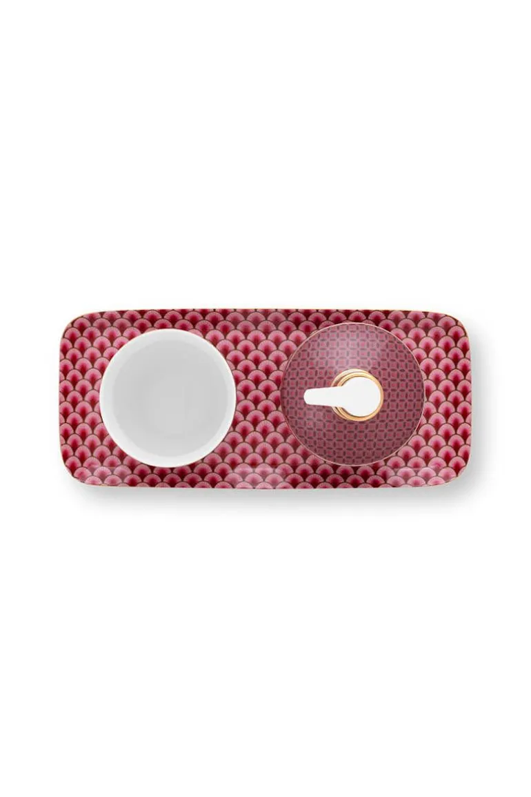 Badkamer Accessoires Set/3 Kyoto Festival Donker