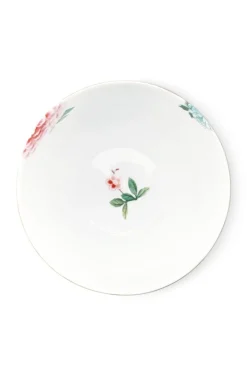 Blushing Birds Grote Kom Wit 23 Cm