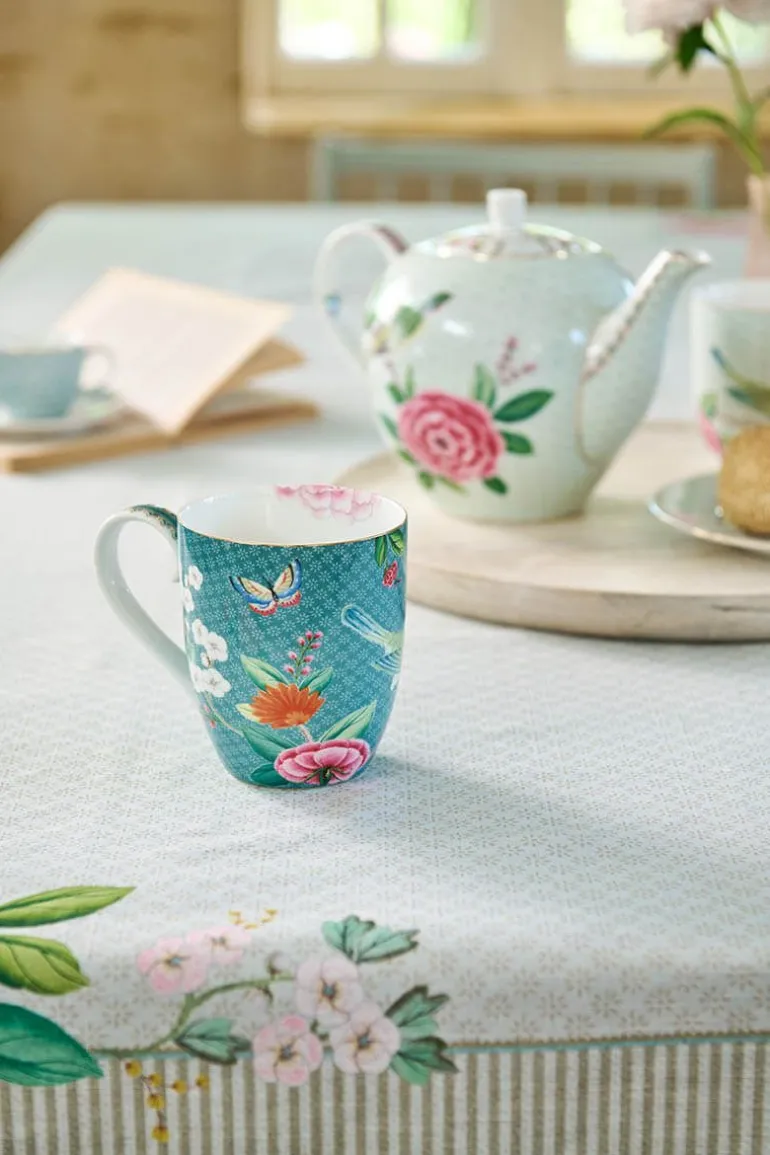 Blushing Birds Mok Xl Blue