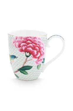 Blushing Birds Mok Xl White