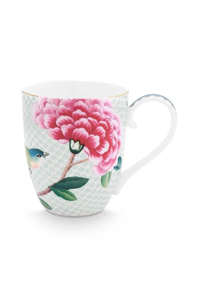 Blushing Birds Mok Xl White