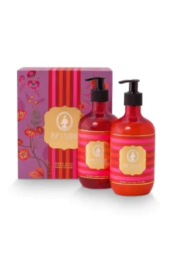 Cadeauset Handzeep & Handlotion Jasmijn Thee Bladeren 475Ml