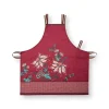 Flower Festival Apron Dark Pink