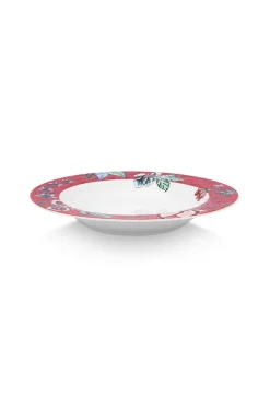Flower Festival Diep Bord Donker 21.5 Cm