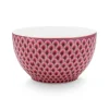 Flower Festival Kom Rood/Donker 9.5 Cm