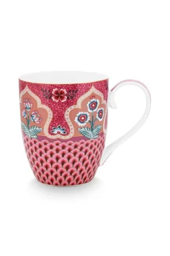 Flower Festival Mok Xl Deco Donker