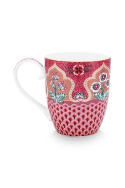 Flower Festival Mok Xl Deco Donker