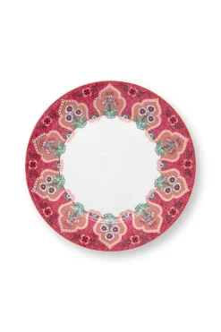 Flower Festival Ontbijtbord Donker 21 Cm