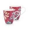Flower Festival Set/2 Mokken Groot Donker