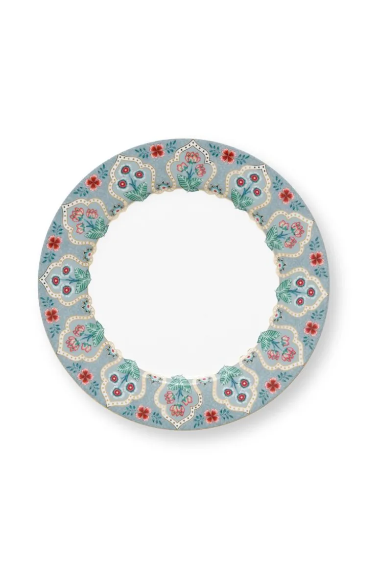 Flower Festival Set/4 Ontbijtborden Licht 21Cm