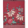 Flower Festival Tea Towel Dark Pink