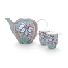 Flower Festival Thee Set/3 Groot Licht