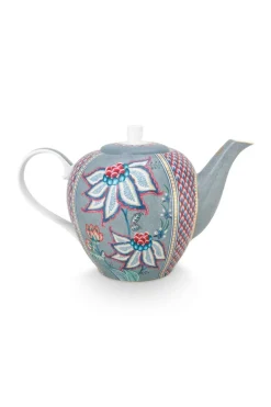 Flower Festival Theepot Groot Licht