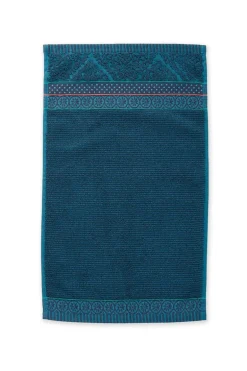 Gastendoek Set/3 Soft Zellige Donker 30X50 Cm