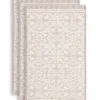 Gastendoek Set/3 Tile De Pip 30X50 Cm