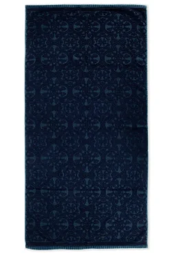 Grote Handdoek Tile De Pip Donker 70X140 Cm