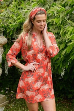 Haarband Flora Firenze Koraal
