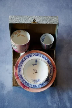 Heritage Gebaksbord Geverfd Roze 18 Cm