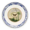 Heritage Gebaksbord Vlinder Blauw 15 Cm