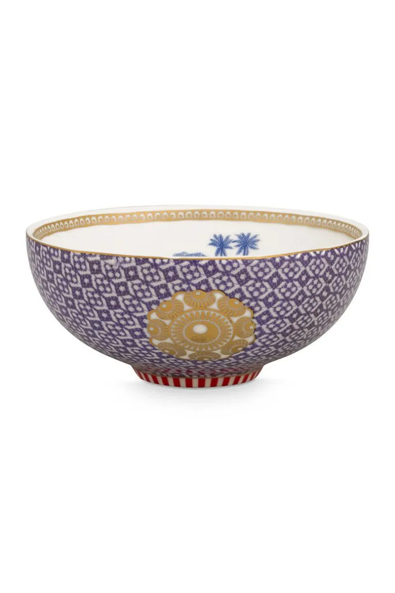 Heritage Kom Tegels Blauw 11 Cm