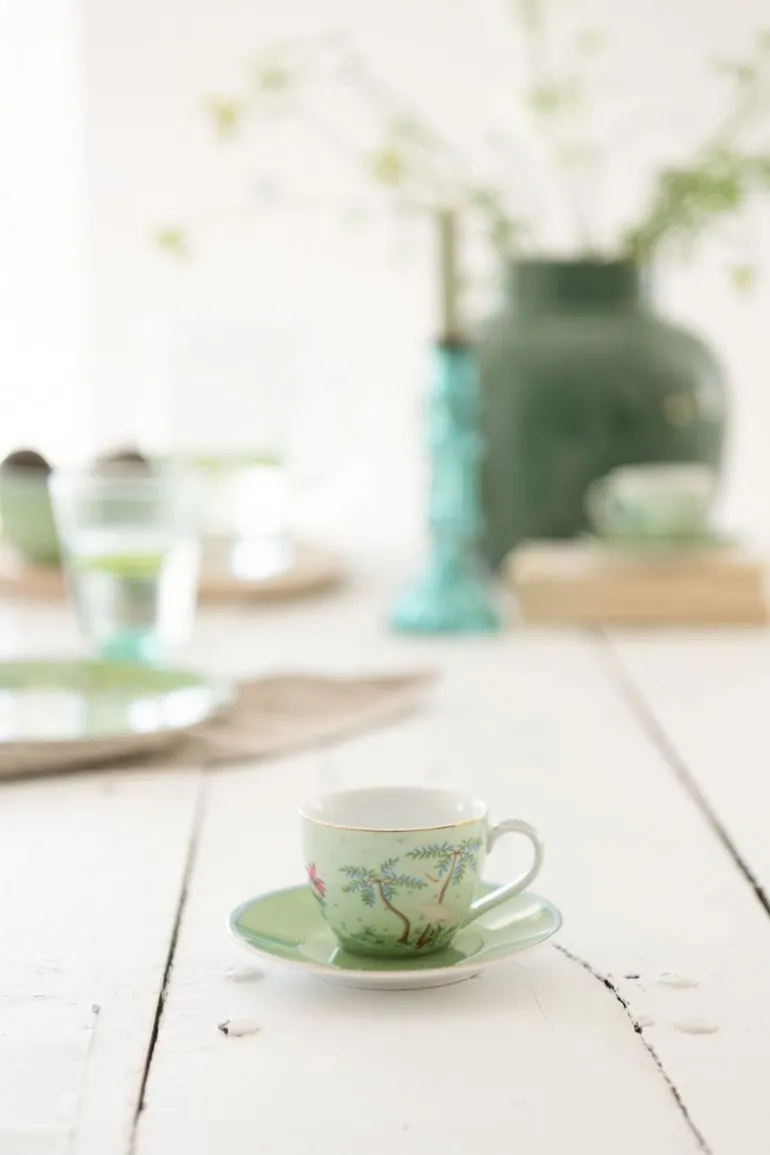 Jolie Set/2 Espresso Kop & Schotel