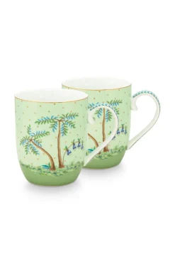 Jolie Set/2 Mokken Klein Gouden Stippen