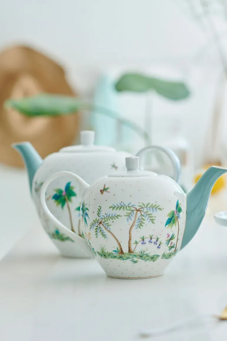 Jolie Theepot Klein Dots Gold