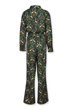 Jumpsuit Flirting Birds Groen