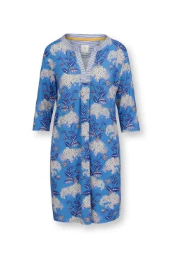Jurk Flora Firenze Kobalt