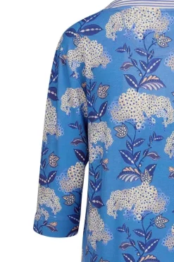 Jurk Flora Firenze Kobalt
