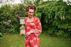 Kimono Flora Firenze Koraal