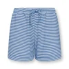 Korte Broek Little Sumo Stripe Kobalt
