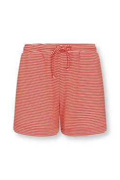 Korte Broek Little Sumo Stripe Koraal