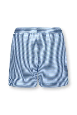 Korte Broek Little Sumo Stripe Kobalt