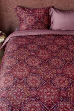 Kussensloop Il Mosaico Donkerrood