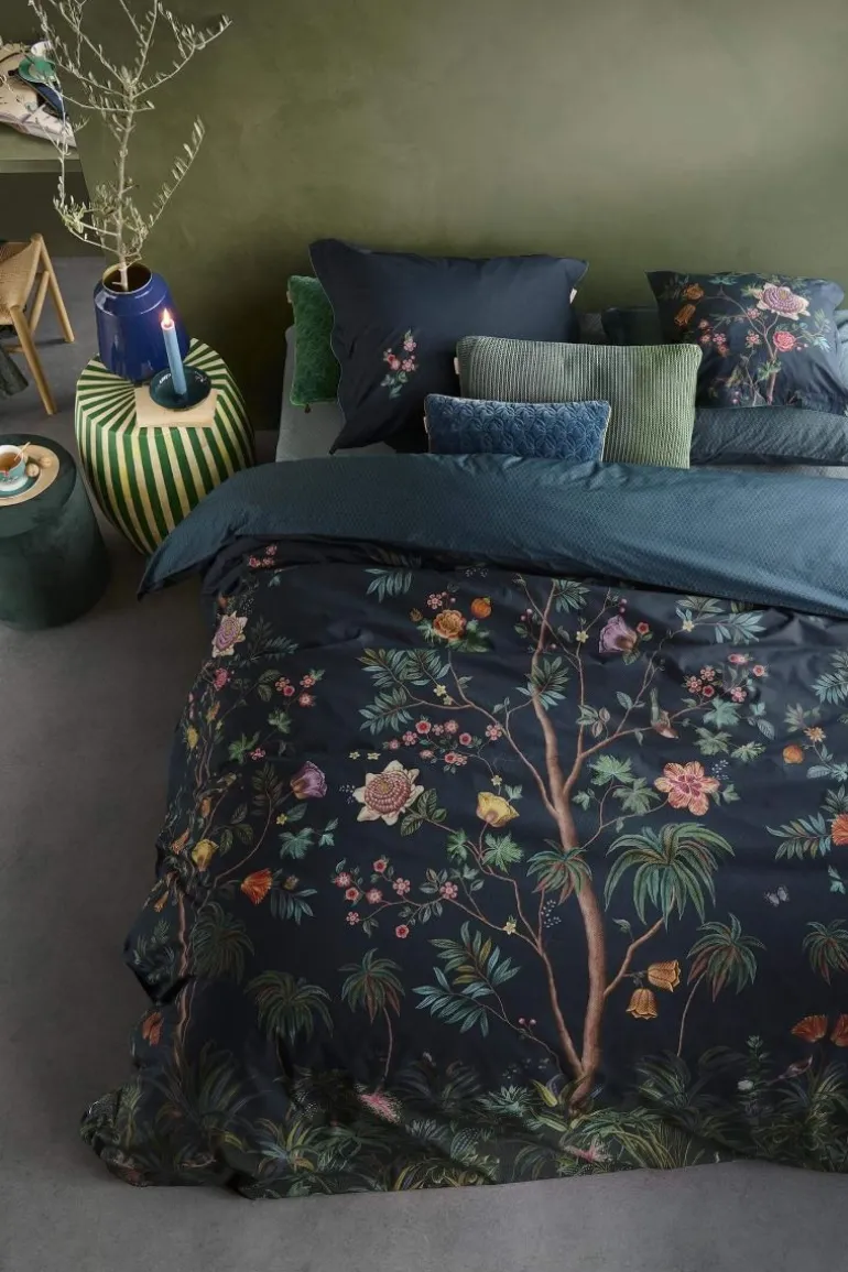 Kussensloop Il Paradiso Donkerblauw
