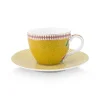La Majorelle Espresso Kop & Schotel Geel