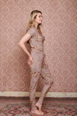 Lange Broek Kawai Flower Licht