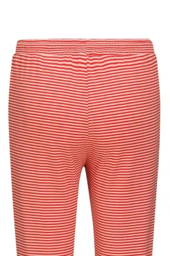 Lange Broek Little Sumo Stripe Koraal