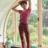 Lange Flared Sportlegging Isola Donker