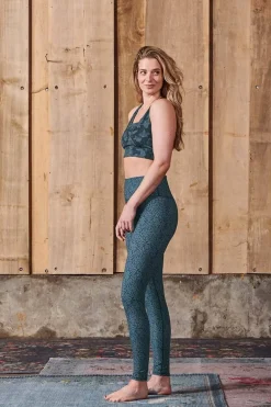 Lange Sportlegging Leafy Dots