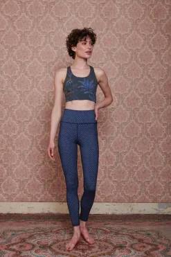 Lange Sportlegging Suki Kobaltblauw
