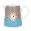 Love Birds Kan Groot Blauw/Khaki