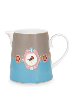 Love Birds Kan Groot Blauw/Khaki